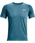 Men's Ua Streaker Run Short Sleeve - Blue Flannel XL