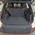 Three Snowmen Durable Polyester Car Trunk Pet Mat For Suvs - Waterproof & Scratch-resistant Keeps Your Vehicle Clean From Dirt A