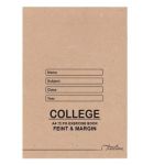A4 College Exercise Book - 72 Pages 17MM Ruled - Pack Of 16