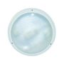 85-265VAC LED 12W Plastic White Bulkhead Daylight