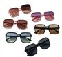 6PCS Women Sunglasses Bid Frames Fashionable Glasses