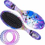 Wetbrush Freestyle Express Yourself Holiday Kit Brush & 2 Band Elastics