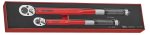 - 2 Piece Torque Wrench Set In Eva Covering 20-210NM - TEX1238
