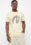 Graphic Pigment Dyed Crew Tee - Bone White