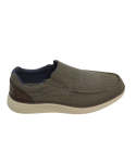 Mens Hush Puppy Tiger CASUAL SLIP ON - 15 Taupe