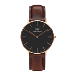 Classic Bristol Rose Gold Black 40MM Watch