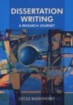Dissertation Writing - A Research Journey - Cecile Badenhorst Paperback