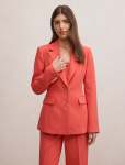 Lee Nipped Waist Blazer - 16 Pink Suit