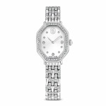 SWAROVSKI Dextera Octagon Watch Swiss Made Metal Bracelet Silver Tone Stainless Steel