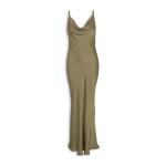 Olive Strappy Detailed Maxi Dress