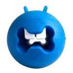 Rogz Pet Products Rogz Fred Medium Treat Ball For Dogs Blue