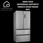 Defy Smeg Inox Univer Aesthetic French Door Fridge - 467L