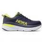 HOKA Men's Bondi 7 Road Running Shoes - Odyssey Grey Deep Well - 7