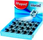 MAPEX Maped Classic 1 Hole Metal Sharpener - Box Of 20