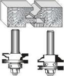 PRO-TECH Style & Rail Set 1 5 8' X 1' Two Piece Ogee 1 2' Shank