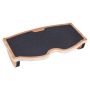 Ergonomic Wood Foot Rest For Enhanced Circulation & Comfort