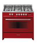 Meireles 90CM Full Gas Cooker Red G90 Sp R