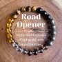 1PC Road Opener Bracelet Tiger Eye Stone And Crystal Bracelet For Men