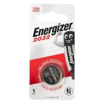 Energizer 1 PK 3V Lithium Coin Batteries CR2032 E000041900