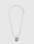 Blair Butterfly Necklace - 0 Teal gold