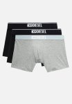 Diesel Umbx-sebastian Three Pack Boxers - Black & Grey