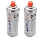 Safy Pack Of 2 - Gas - Butane Canister 227G
