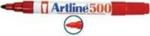 Ek 500A Bullet Point Drywipe Whiteboard Marker 2.0MM Red Box Of 12