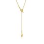 Women Gold-silver Titanium Y-necklaces