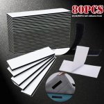 20 40 80PCS Strong Self Adhesive Hook And Loop Fastener Tape Nylon Sticker Adhesive Fastener Hook Loop 1SET=2PCS