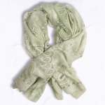 Raw-edge Bandana Print - Sage Free
