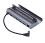 Docking Station For Steam Deck Game Consoles 6-IN-1 Dock Hub W/ 4K HDMI