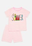 PoP Candy Striped Pj Set - Pink & White