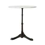 Marble Bistro Table - 80CM Dia