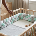 Multi-coloured Braided Knot Cushion Guard