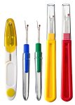 Seam Ripper And Thread Remover Kit For Sewing 2 Big 2 Small Stitch Ripper Tool And 1 Thread Snips