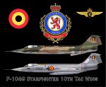 F-104G Starfighter 10TH Tac Wing Mouse Pad