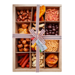 Happy Birthday Dried Fruit And Nuts Snack Box Pink