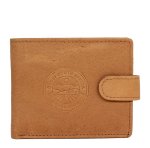 Bossi Antique Mens Wallet Tan