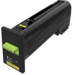 Lexmark CS820 Yellow Extra High Yield Return Programme Toner Cartridge