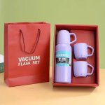 Stainless Steel Vacuum Flask And Cup Set