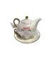 3 Piece Christmas Ceramic Tea
