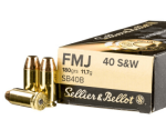 S&b 40 S&w Fmj 180GR Ammo