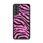 Custom Printed Tpu Cases - Samsung Galaxy S21 Fe 5G & 39 Hot Pink Zebra& 39 By