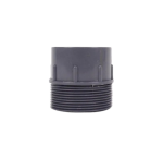 Pool Fitting Pvc 50MM Id X 2 Male Threaded Adaptor 27 Black