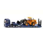 Man Tgx XXL Truck With Low Loader & Jcb Wheel Loader Scale 1:87 Diecast Vehicle