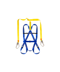 Safety Harness Belted Energy Absorber Double Lanyard & Scaffold Hooks