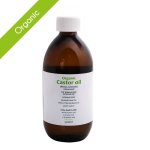 NAUTICA Organics Castor Oil - Organic - 500ML Glass Bottle