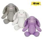 Plush Bunny Flappy Ears & Pink Nose 40CM Marketplace Brits Bros