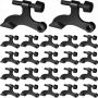 Unbranded 20 Pieces Hinge Pin Door Stops Satin Brushed