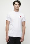 Tommy Hilfiger Tjm Slim Essential Flag Tee Ext - White